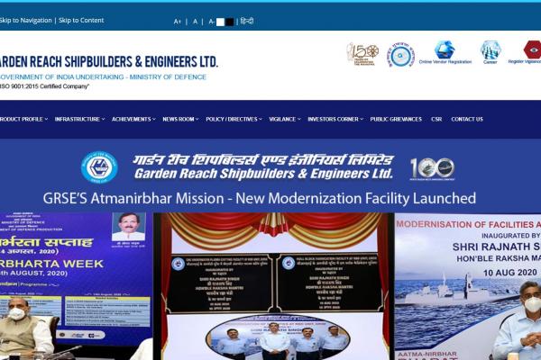 Garden Reach Ship Builders & Engineers Ltd.